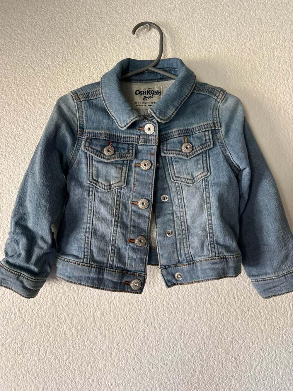 OshKosh B'gosh Denim Jacket Size 2T/2A Blue